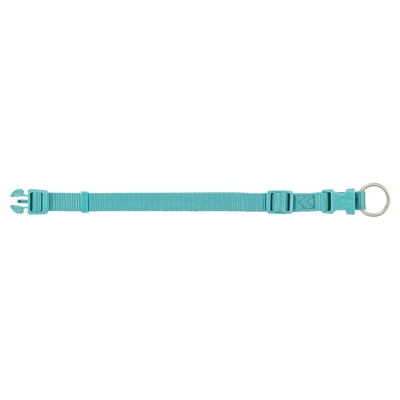Trixie Halsband Hond Premium Aqua Blauw - 40-65 x 2,5 cm