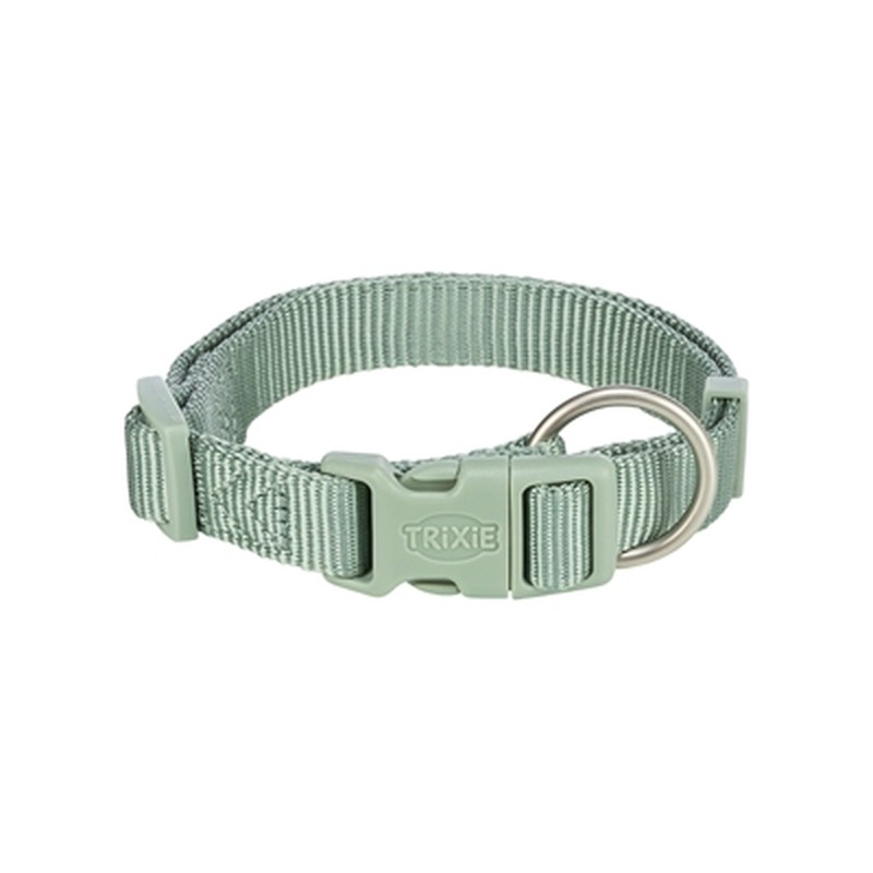 Trixie Halsband Hond Premium Salie Groen - 40-65 x 2,5 cm
