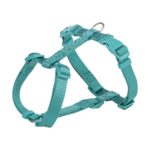 Trixie Hondentuig Premium H-Tuig Aqua Blauw - 30-44 x 1 cm