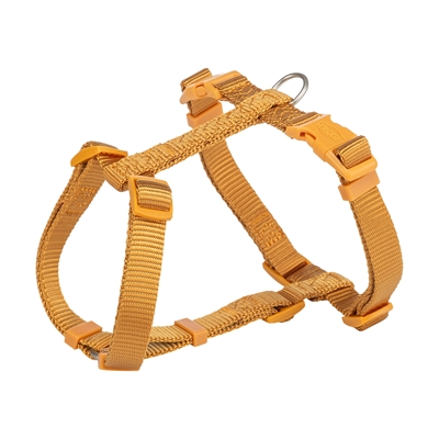 Trixie Hondentuig Premium H-Tuig Curry Geel - 60-87 x 2,5 cm