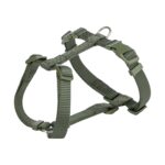 Trixie Hondentuig Premium H-Tuig Olijfgroen - 42-60 x 1,5 cm