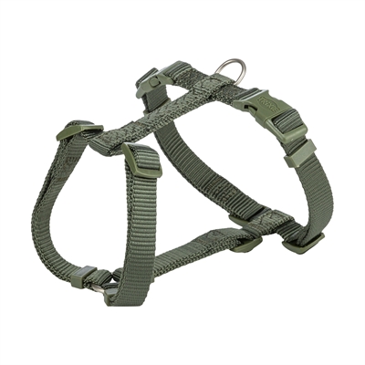 451329.jpg Trixie Hondentuig Premium H-Tuig Olijf Groen - 52-75 x 2 cm