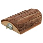 Trixie Platform Met Schroefbevestiging Schorshout - 15 x 10 cm