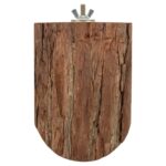 Trixie Platform Met Schroefbevestiging Schorshout - 15 x 10 cm