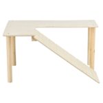 Trixie Platform Met Helling Voor Muizen / Hamsters Onbehandeld Hout - 47 x 30 x 25 cm