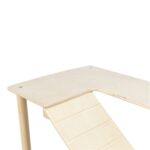 Trixie Platform Met Helling Voor Muizen / Hamsters Onbehandeld Hout - 47 x 30 x 25 cm