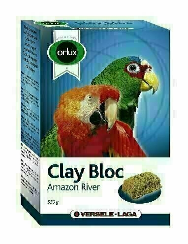 Orlux Klei Blok Papegaai - 550 g