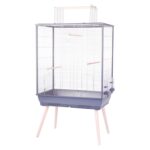 Zolux Vogelkooi Neolife Grijs - 81 x 48 x 152 cm