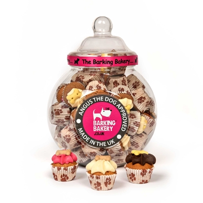 The Barking Bakery Voorraadpot Mini Iced Woofins - 45 stuks