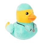 Fuzzyard Duck Ducktor Pluche - 16 x 15 x 17 cm