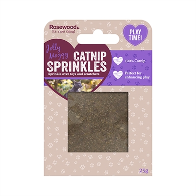 452617.jpg Rosewood Jolly Moggy Catnip Sprinkles - 25 g