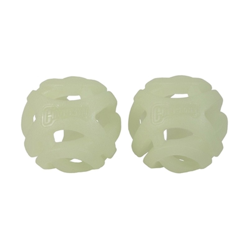 HuisdierXL VDM 452647 image derivative v1 Chuckit Max Glow Air Fetch Ball - M 6 cm 2 stuks