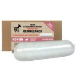 Freds Gestoomd Vers Vlees Worst Kennelpack Konijn Graan En Glutenvrij - 10 x 900 g