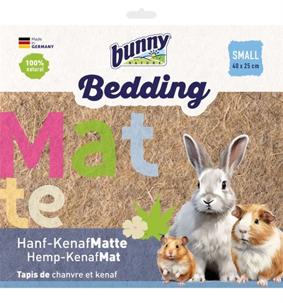 452714.jpg Bunny Nature Hemp-Kenafmat Hennepvezel / Kenafvezel Mat - 40 x 25 cm