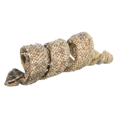 452898.jpg Trixie Denta Fun Curl Wokkel Met Kabeljauw - 12 cm 25 g 50 stuks