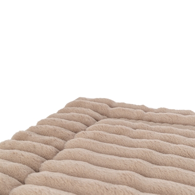 Trixie Ligmat Lonni Ribfluweel Lichtbruin - 90 x 65 cm