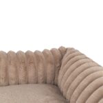 Trixie Hondenmand Lonni Ribfluweel Hoekig Lichtbruin - 65 x 50 cm