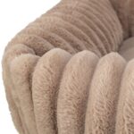 Trixie Hondenmand Lonni Ribfluweel Hoekig Lichtbruin - 65 x 50 cm