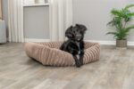 Trixie Hondenmand Lonni Ribfluweel Hoekig Lichtbruin - 100 x 70 cm