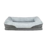 Trixie Vital Hondenmand Lino Hoekig Grijs / Lichtgrijs - 90 x 65 cm