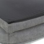 Trixie Vital Hondenmand Lino Hoekig Grijs / Lichtgrijs - 70 x 55 cm