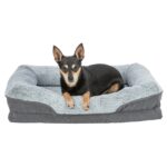 Trixie Vital Hondenmand Lino Hoekig Grijs / Lichtgrijs - 70 x 55 cm
