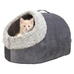 Trixie Kattenmand Iglo Calida Warmtereflecterend Grijs-Wit / Zwart - 50 x 30 x 35 cm