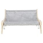 Trixie Hangmat Hout Onbehandeld Grijs - 47 x 24 x 38 cm