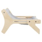 Trixie Hangmat Hout Onbehandeld Grijs - 47 x 24 x 38 cm