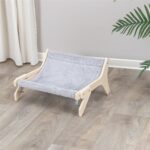 Trixie Hangmat Hout Onbehandeld Grijs - 47 x 24 x 38 cm