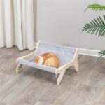 Trixie Hangmat Hout Onbehandeld Grijs - 47 x 24 x 38 cm