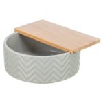Trixie Zandbad Met Platform Muizen / Hamsters Keramiek / Hout - 20 x 20 cm 21 x 8 cm