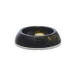 Savic Voerbak Kat Delice Marble Zwart / Goud - 10,5 x 10,5 x 4 cm 200 ml