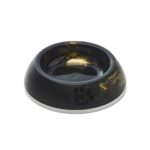 Savic Voerbak Kat Delice Marble Zwart / Goud - 10,5 x 10,5 x 4 cm 200 ml