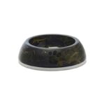 Savic Voerbak Delice 1 Marble Zwart / Goud - 16,5 x 16,5 x 5 cm 300 ml