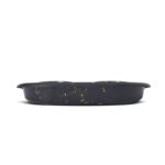 Savic Butler Voerbak En Drinkbak Met Plateau Marble Zwart / Goud - 45 x 36 x 8 cm 2 x 300 ml