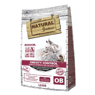 Natural Greatness Veterinary Diet Cat Obesity Control Complete - 1,5 kg