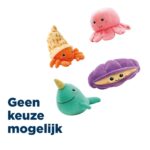 Croci Reef Dier Pluche Assorti - 7,5 cm
