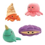 Croci Reef Dier Pluche Assorti - 7,5 cm