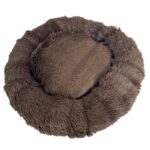 Sazzz Hondenmand Fluffy Bruin - 65 x 65 x 15 cm