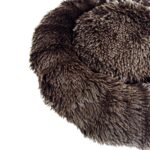 Sazzz Hondenmand Fluffy Bruin - 65 x 65 x 15 cm