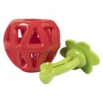 Fofos Fruity-Bites Treat Dispenser Aardbei - 11 x 9 x 7 cm