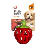 Fofos Fruity-Bites Treat Dispenser Aardbei - 11 x 9 x 7 cm