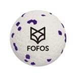 Fofos Super Stuiter Bal Wit / Paars - 7 x 7 x 7 cm