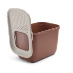 Savic Kattenbak Hop In Champagne Roze / Terracotta - 58,5 x 39 x 39,5 cm