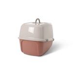 Savic Kattenbak Nestor Jumbo Champagne Roze / Terracotta - 66,5 x 48,5 x 46,5 cm