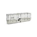 Savic Clubix 200 Knaagdierkooi Zwart / Lichtgrijs - 200 x 50 x 63,5 cm
