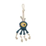 Trixie Monster Leer Met Touw - 47 cm