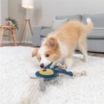 Trixie Monster Leer Met Touw - 47 cm