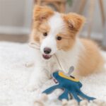 Trixie Monster Leer Met Touw - 47 cm